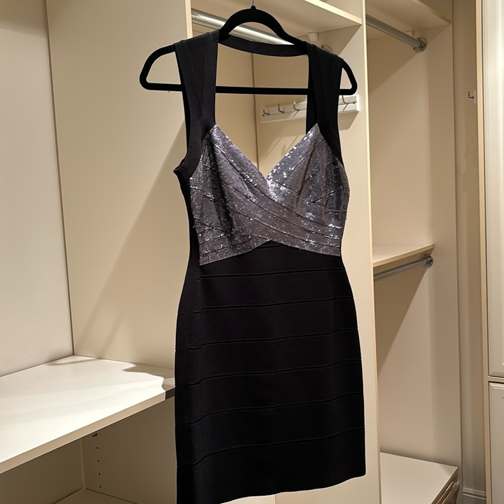 Herve Leger Bondage Dress